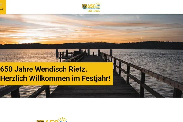 650 Jahre Wendisch Rietz